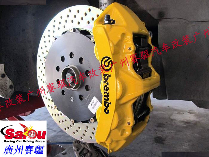 寶馬3系F30改裝BRMBO GT版剎車 寶馬F30專用BREMBO六活塞競(jìng)技版剎車套裝