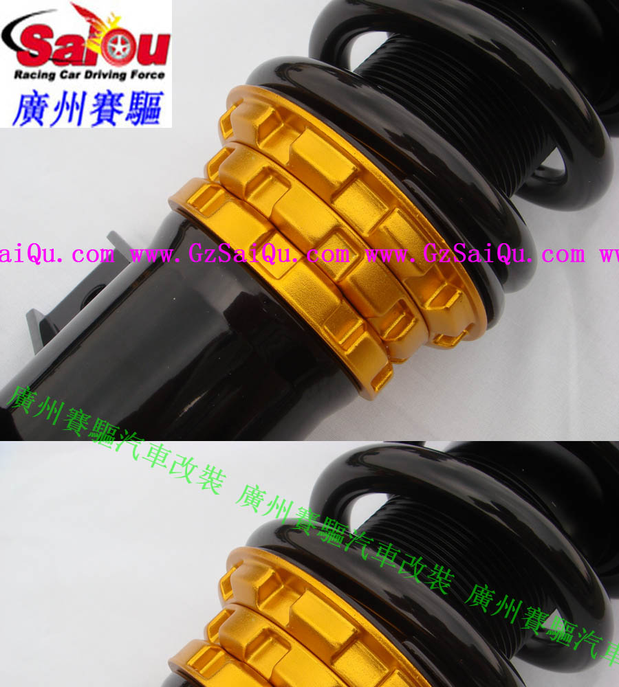 馬自達(dá)M6臺(tái)灣原裝進(jìn)口ISC絞牙避震 32段軟硬高低可調(diào)改裝避震