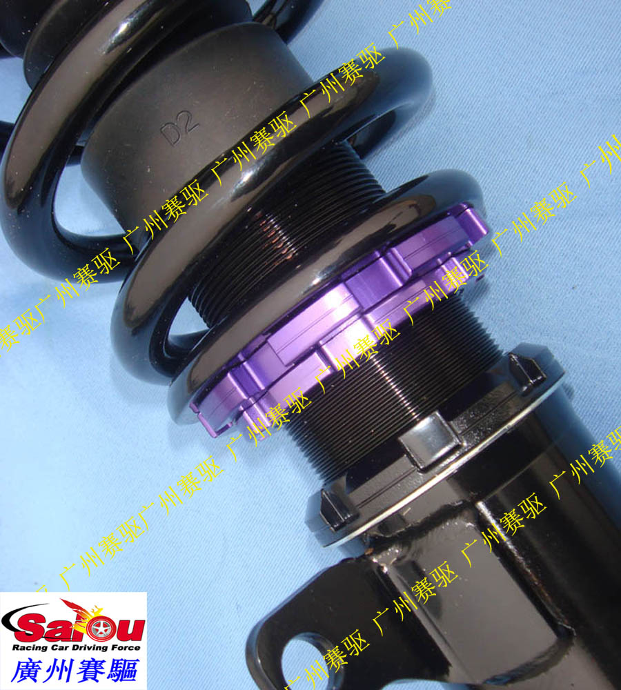 現代伊蘭特改裝D2避震 伊蘭特改裝絞牙避震 臺灣D2絞牙避震 36段阻尼 高低可調