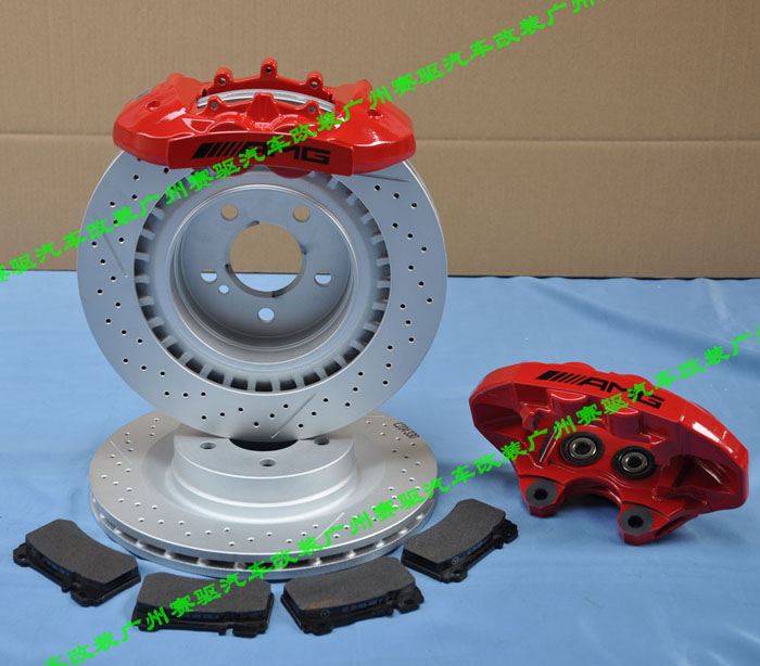 奔馳c級升級AMG剎車 奔馳E級改裝AMG剎車套件 W204 amg剎車 W212專用AMG卡鉗 德國正品AMG鮑魚
