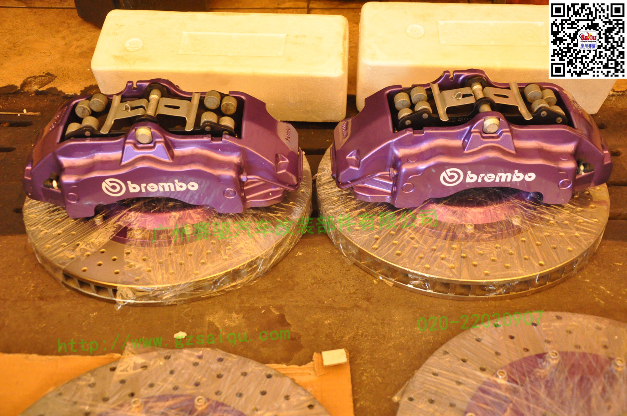 奧迪A4LTFSI改裝brembo卡宴剎車