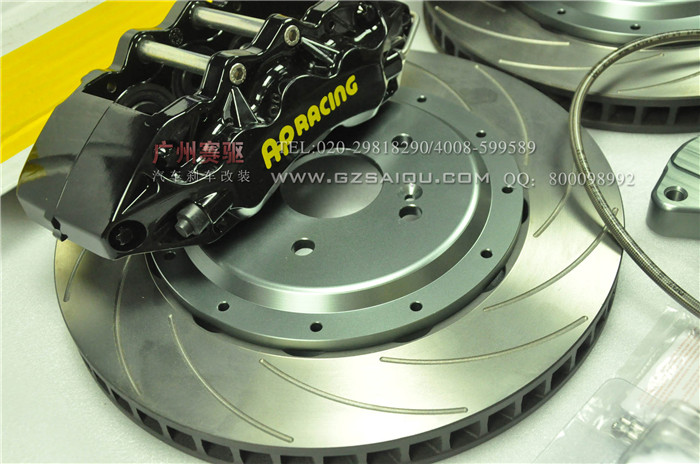 標致508剎車改裝英國AP9040大六活塞剎車套件