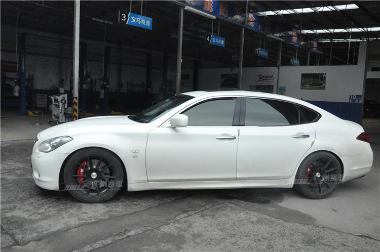 英菲尼迪Q70l后輪剎車升級進口AP8530剎車套件【廣州賽驅】