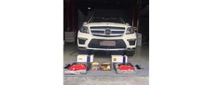 奔馳GL550改裝AP9560DICASE剎車(chē)套裝