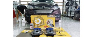 圖文案例|奧德賽剎車升級(jí)DICASE D41安裝案例