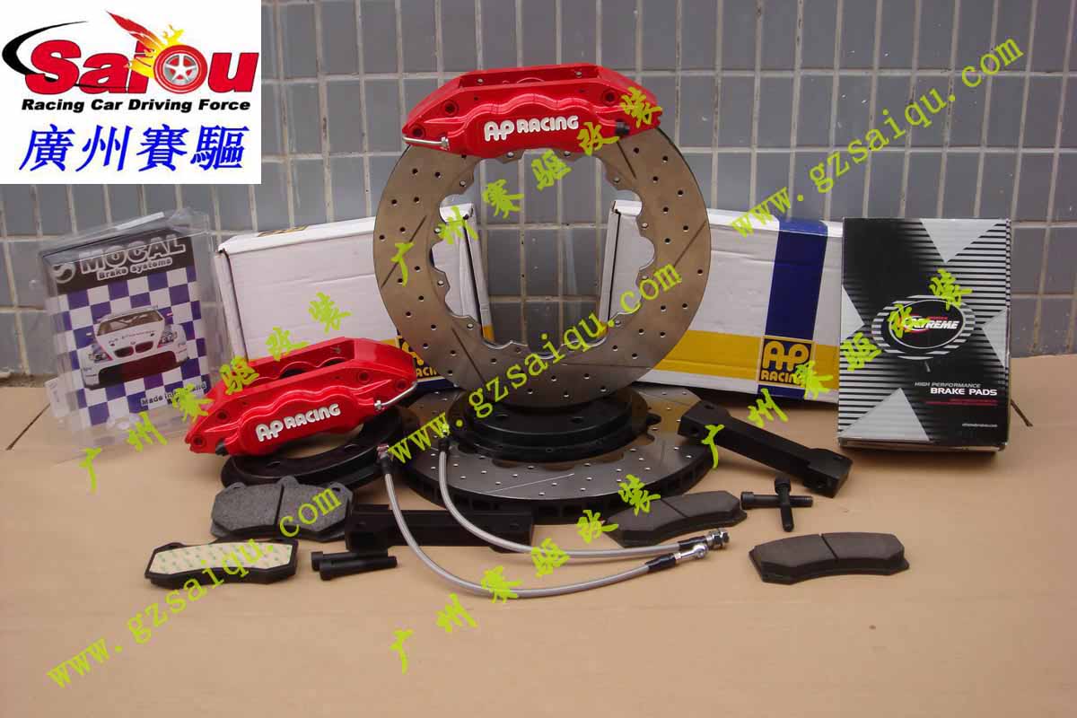 6活塞卡鉗紅色配原裝進口剎車皮