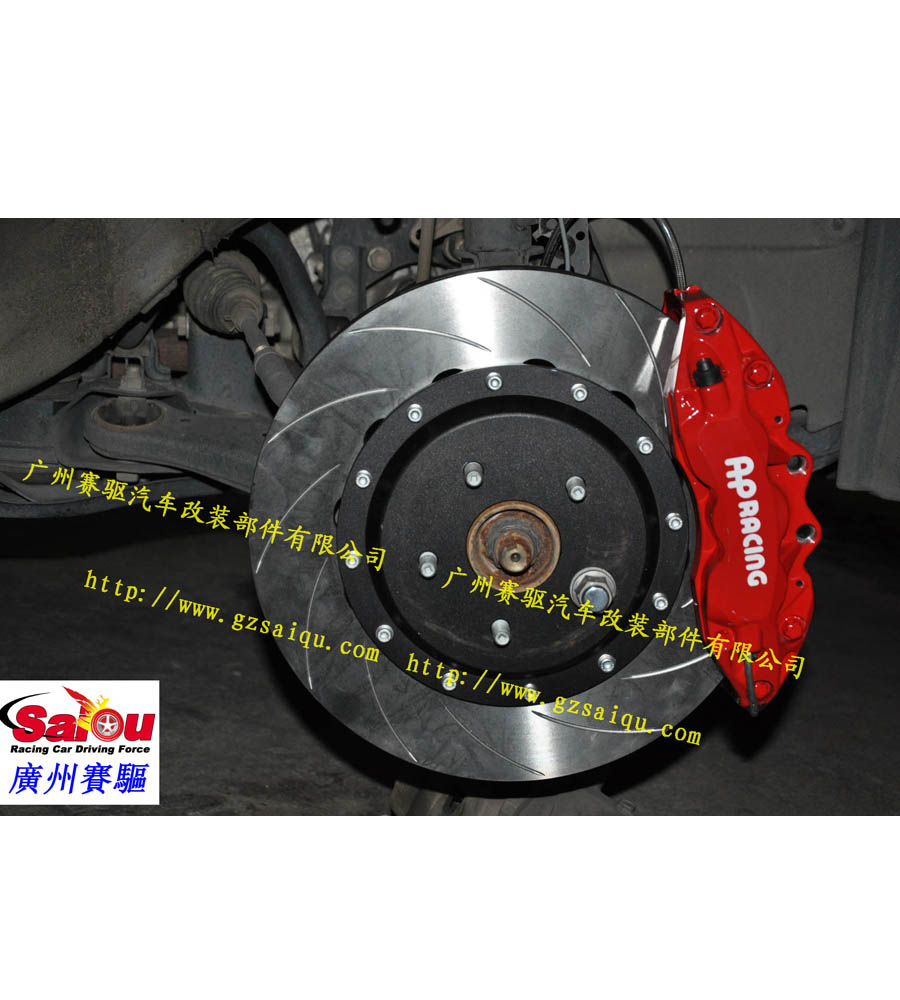 新君威剎車升級(jí)AP7040大六活塞套件