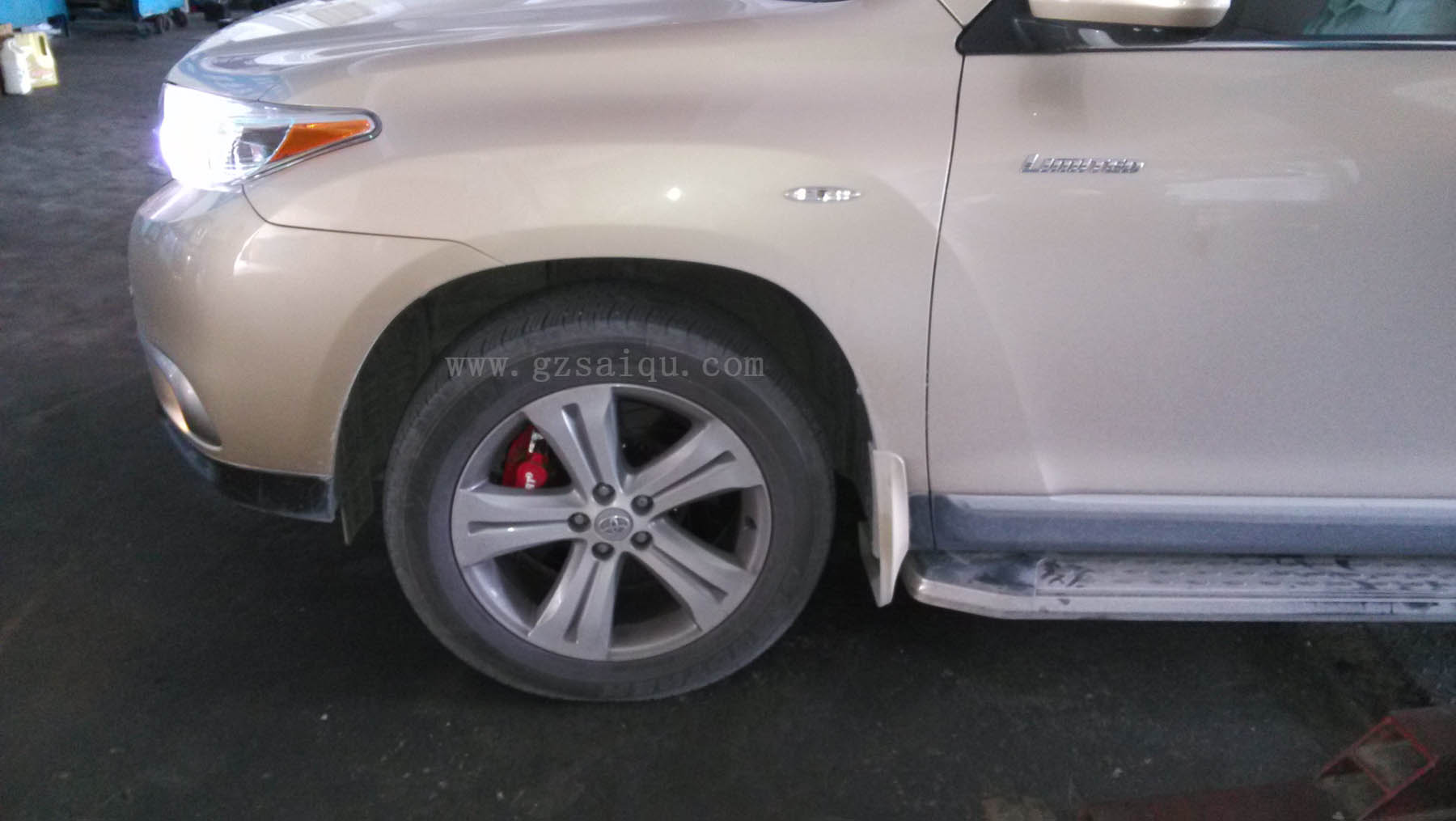 漢蘭達(dá)改裝TT剎車(chē)