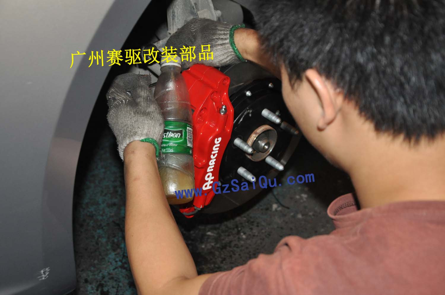 君越改剎車(chē)在排氣