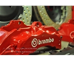 BREMBO卡宴18Z大六剎車套裝鮑魚改裝剎車卡鉗，brembo剎車