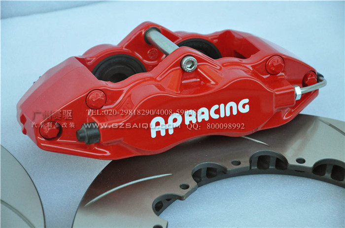 馬自達阿特茲剎車升級英國AP9200剎車，進口大四活塞剎車套件