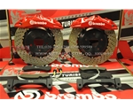 保時捷改裝BREMBO 6活塞剎車套裝配380MM高性能剎車盤