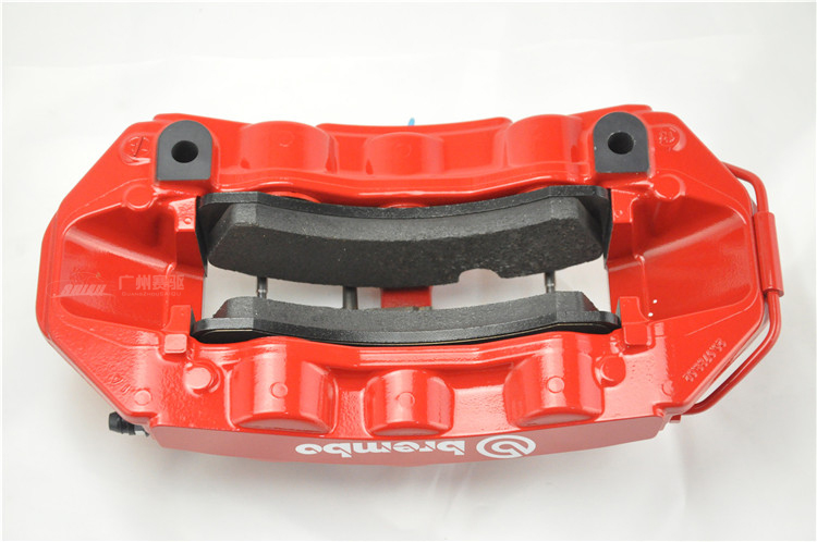 奧迪車系A1 A4 A5 A7 TT等車型改裝意大利BREMBO GT版剎車套件 一體鍛造6競技版活塞卡鉗