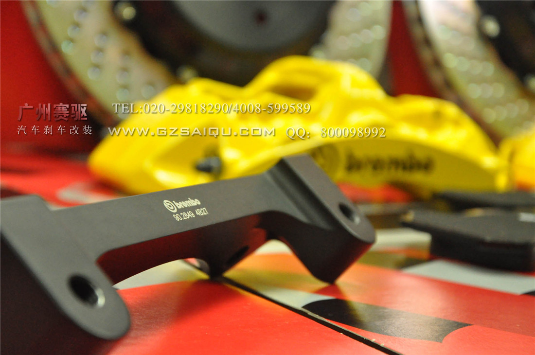 寶馬3系F30改裝BRMBO GT版剎車 寶馬F30專用BREMBO六活塞競(jìng)技版剎車套裝