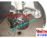 新?？怂垢难b剎車配置  福克斯改競技版AP剎車  新福克斯換300MM剎車盤