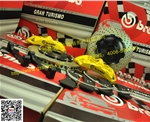 科帕奇升級BREMBO GT六活塞剎車套裝意大利原裝進口剎車卡鉗?